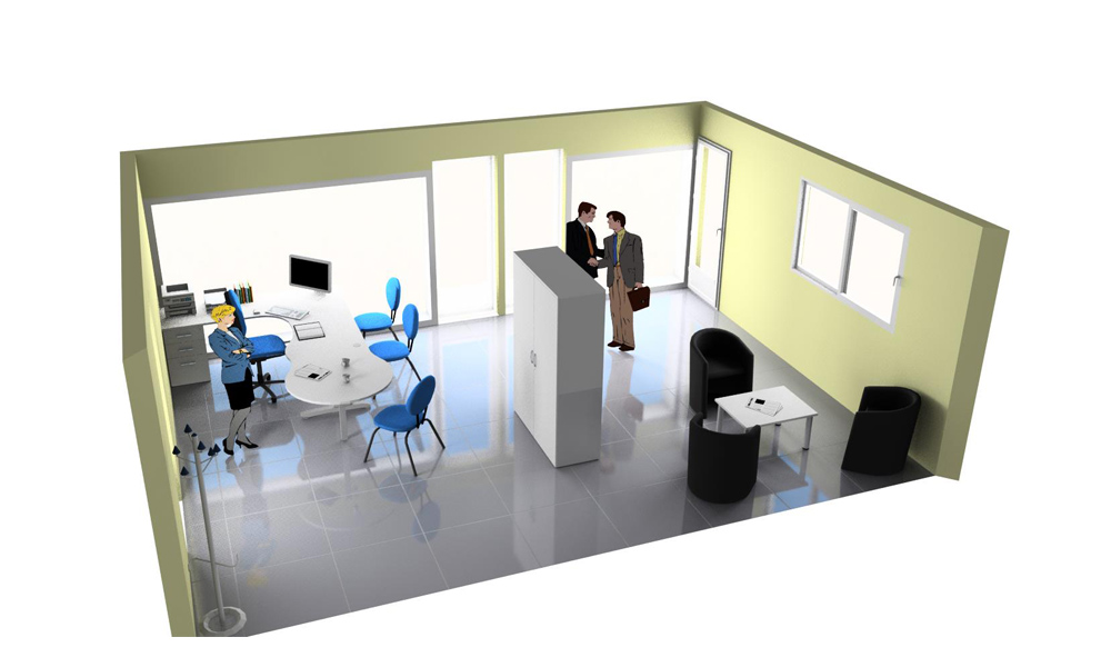 modelisation-3d-amenagement-accueil-professionnel Modélisation 3D d'un Accueil professionnel - Lot