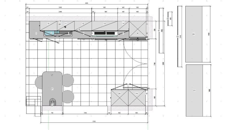 plan-renovation-cuisine Plan d'aménagement de la cuisine
