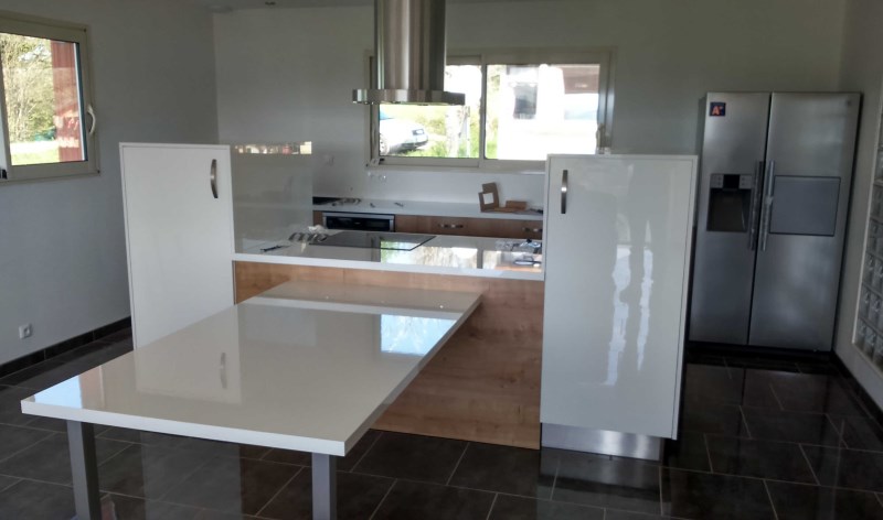 realisation-ilot-cuisine Réalisation d'ilot central de cuisine