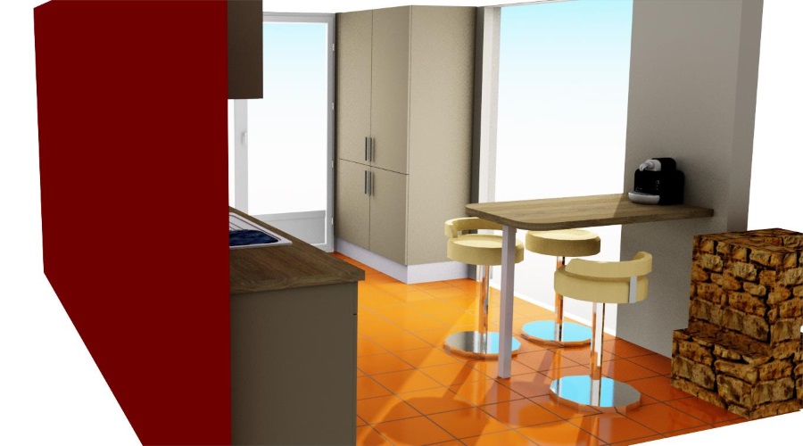 renovation-cuisine-3d Imaginer la rénovation de cuisine sur un logiciel 3D