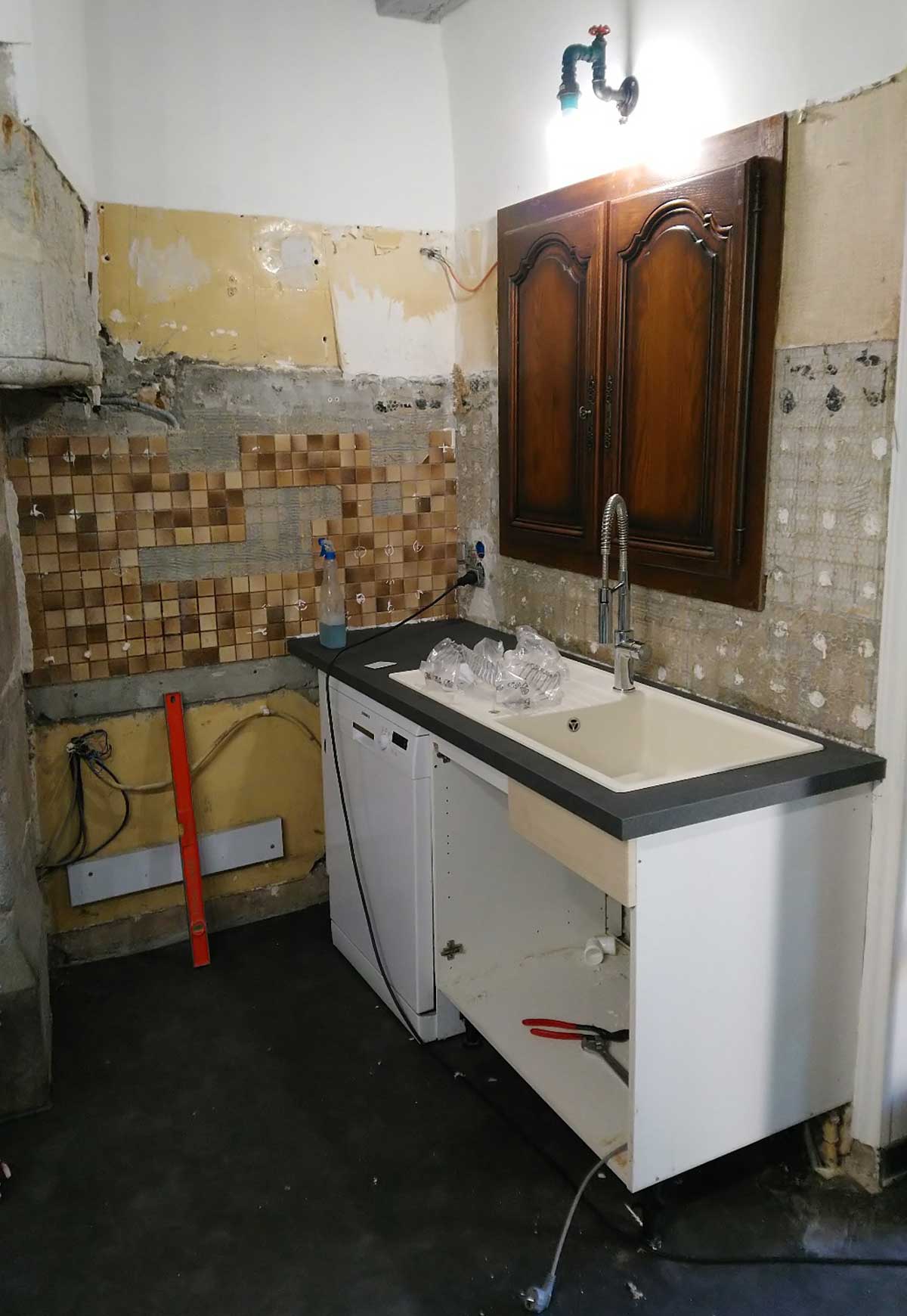 renovation-cuisine-sur-mesure-rocamadour-avant Rénovation de cuisine - Avant