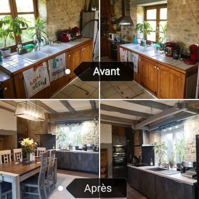 Une rénovation de cuisine sur-mesure dans une maison en vieille pierre