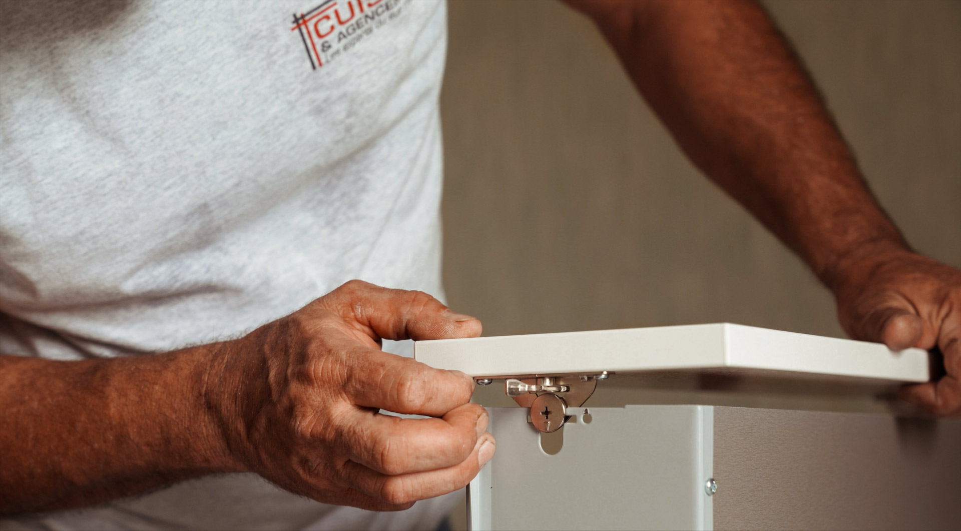 installation d'un placard sur mesure
