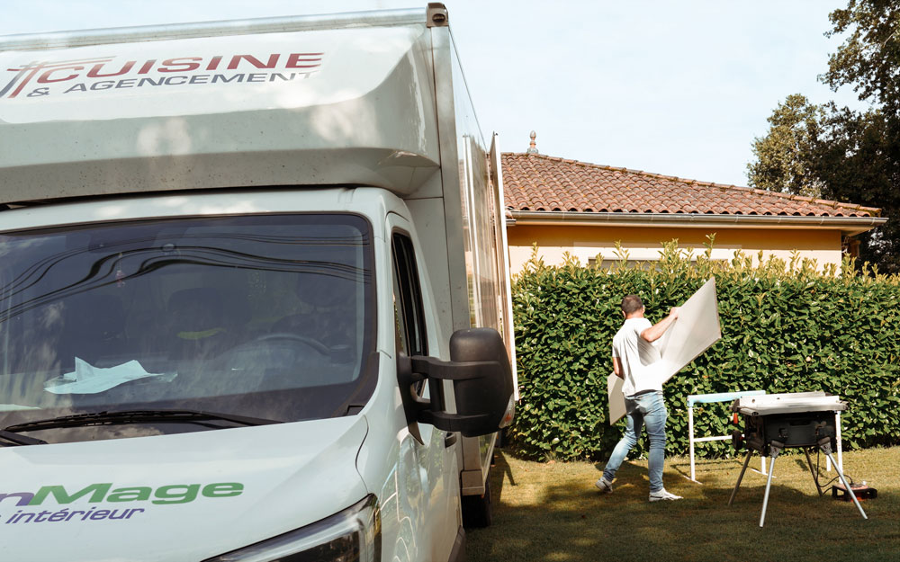 installation d'une salle de bain sur-mesure